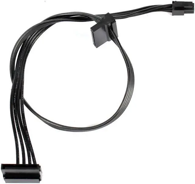 Main image of PC Power Supply Cable Mini 4 Pin to SATA SSD for Lenovo M410 M415 M425 B415 M610 M710 M4200R Motherboard 4P to 1 / Turn 2 SATA (Type 2 45cm)