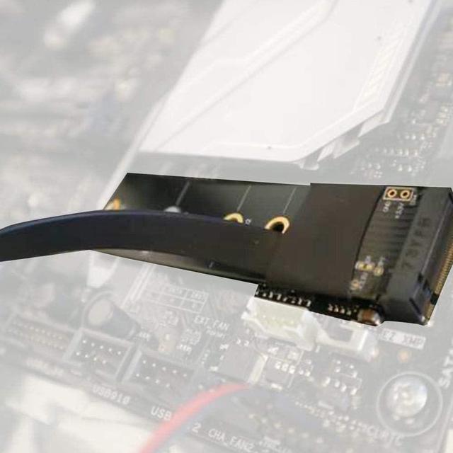 Alt view image 5 of 5 - ADT-LINK M.2 NVMe to PCIe 16x Riser X11050ti 1060ti 1080ti RX580 Graphics Card Extender M2 x16 PCI-e for PC Mining Bitcoin BTC (25cm)