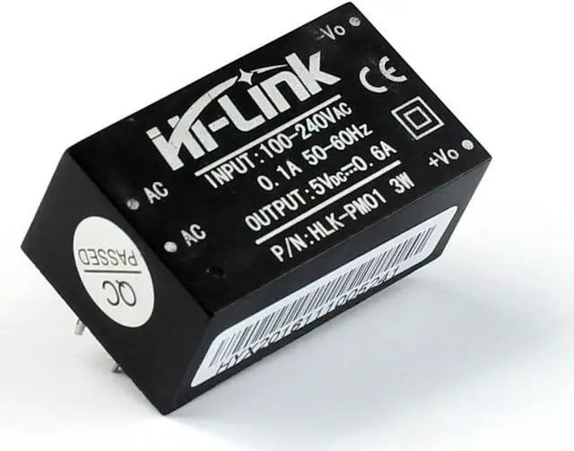 Alt view image 2 of 7 - HI-Link HLK-PM01 AC-DC 220V to 5V Step-Down Power Supply Module Intelligent Household Switch Power Supply Module (2 PCS)