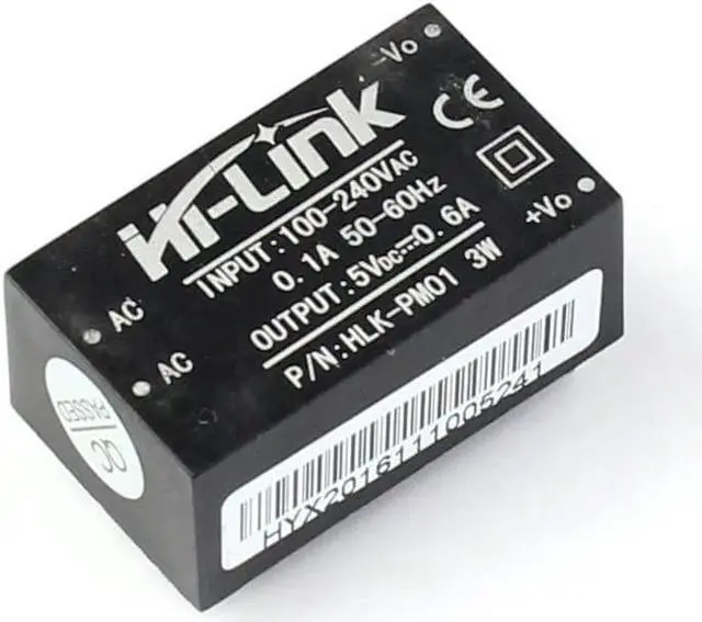 Alt view image 3 of 7 - HI-Link HLK-PM01 AC-DC 220V to 5V Step-Down Power Supply Module Intelligent Household Switch Power Supply Module (2 PCS)