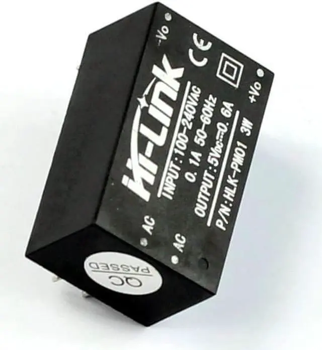 Alt view image 7 of 7 - HI-Link HLK-PM01 AC-DC 220V to 5V Step-Down Power Supply Module Intelligent Household Switch Power Supply Module (2 PCS)