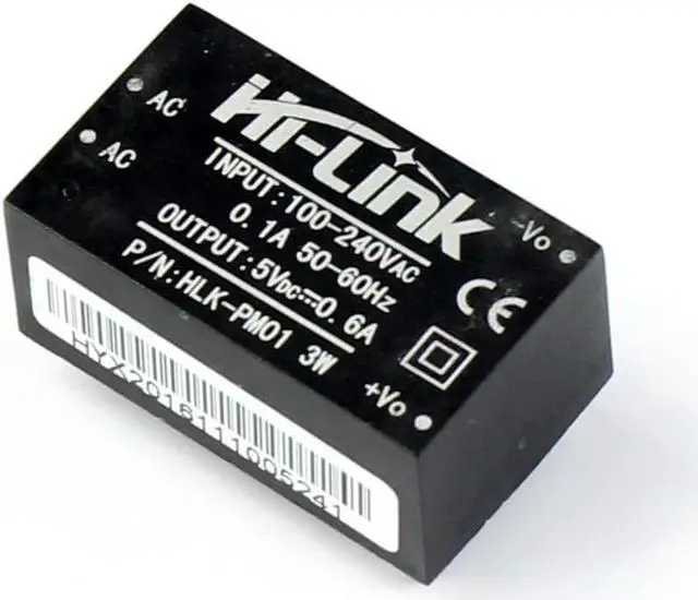 Main image of HI-Link HLK-PM01 AC-DC 220V to 5V Step-Down Power Supply Module Intelligent Household Switch Power Supply Module (2 PCS)
