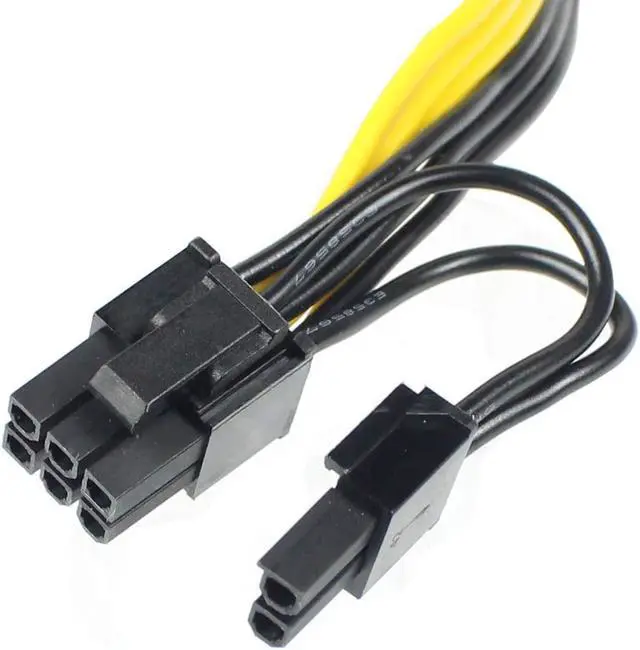 Alt view image 6 of 6 - BGNing GPU 8pin to Dual PCIe 8 Pin (6+2) Graphics Card PCI-E Cable 8p Female to 2 Port Male Splitter Cable Power Supply Cable GPU 18AWG Wire
