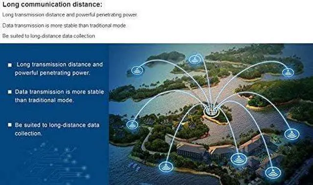 Alt view image 7 of 7 - USR-LG206-H-P Serial RS232 RS485 to LoRa Converter Server Device (Point to Point) for Smart Metering Oil Field Agriculture