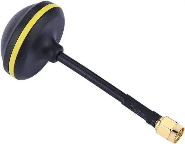 Alt view image 2 of 3 - 5.8G 14DBI High Gain Mushroom FPV Antenna RP-SMA & Mushroom FPV Antenna RC Receiver Spare Parts Combo for Receiver RC Drones Quadcopter Accessory Parts Black Color (Mushroom FPV Antenna)