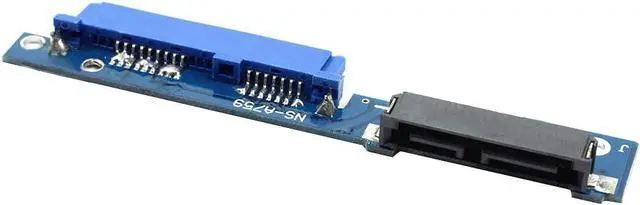 Alt view image 4 of 6 - 2.5 inch Micro SATA 7+6 Male to SATA 7+15 Female Adapter Card Serial ATA Converter for Lenovo 310 312 320 330 IdeaPad 510 5000