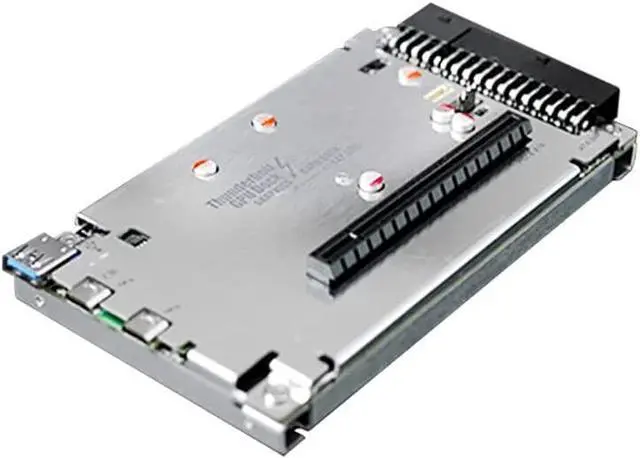 Alt view image 5 of 7 - TH3P4 Mini GPU Dock Graphics Card Extension Bracket Compatible with Thunderbolt 3/4 PD 60W 40Gbps DC/ATX Power Supply Installation