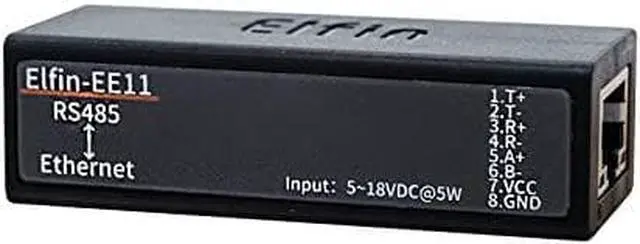Main image of FH HF Serial Port RS485 to Ethernet Device Server Module Support Elfin-EE11 TCP/IP Telnet Modbus TCP Protocol (Single Serial Server)