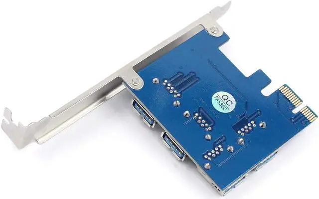 Alt view image 3 of 7 - wbtuo riser  PCI-E USB 3.0 PCIE  CARD PCI EXPRESS PCIE 14 PCI-E TO PCI-E  BTC miner machine