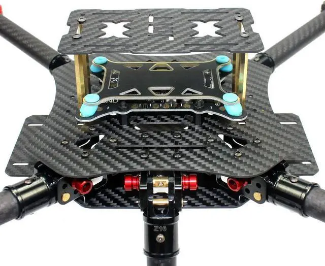 Alt view image 3 of 7 - 460mm 560mm Umbrella Foldable RC Quadcopter DIY RC Drone 4-Axle Unassemble DIY GPS Drone w/ APM2.8/PIX Flight Controller AT10/AT9S TX/Gimbal FPV Upgrade (460mm PTZ No RC AKKU)