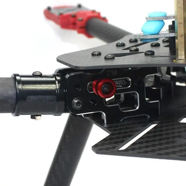 Alt view image 5 of 7 - 460mm 560mm Umbrella Foldable RC Quadcopter DIY RC Drone 4-Axle Unassemble DIY GPS Drone w/ APM2.8/PIX Flight Controller AT10/AT9S TX/Gimbal FPV Upgrade (460mm PTZ No RC AKKU)