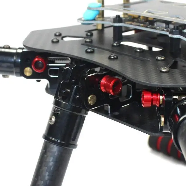 Alt view image 4 of 7 - 460mm 560mm Umbrella Foldable RC Quadcopter DIY RC Drone 4-Axle Unassemble DIY GPS Drone w/ APM2.8/PIX Flight Controller AT10/AT9S TX/Gimbal FPV Upgrade (460mm PTZ No RC AKKU)