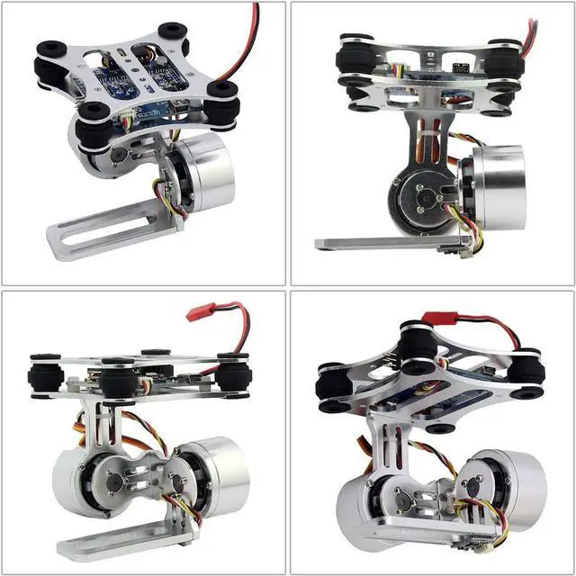 Alt view image 7 of 7 - 460mm 560mm Umbrella Foldable RC Quadcopter DIY RC Drone 4-Axle Unassemble DIY GPS Drone w/ APM2.8/PIX Flight Controller AT10/AT9S TX/Gimbal FPV Upgrade (460mm PTZ No Battery)
