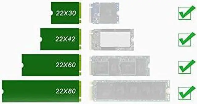 Alt view image 5 of 5 - JEYI SeaShark Heat Sink Heatsink NVME NGFF M.2 U.2 Heat Dissipation Aluminum Sheet Thermal Conductivity Silicon Wafer Cooler