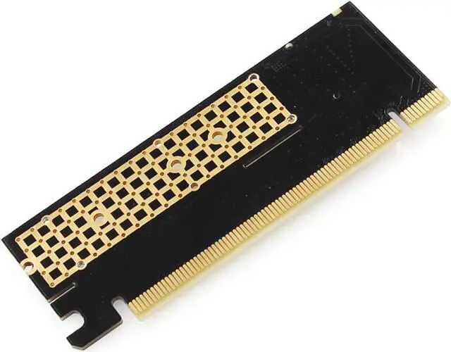Alt view image 6 of 6 - JEYI Swift MX16 M.2 NVMe SSD NGFF to PCIE 3.0 X16 Adapter M Key Interface Ccard Suppor PCI Express x16 2280 Size m.2 Full Speed (MX16+ Sea Shark Red)