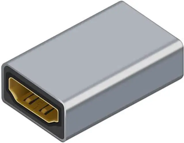 Main image of HD Adapter 4K/8K Compatible with HDMI 2Pack Female Male to Female Fully Shielded HD Connector (4K F to F)
