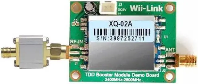 Main image of 2-4G Power Amplifier 2W Routing Signal Amplifier for Signal Enhancement TDD Booster Module Board with 6DB Antenna (with 2450MHz Filter)