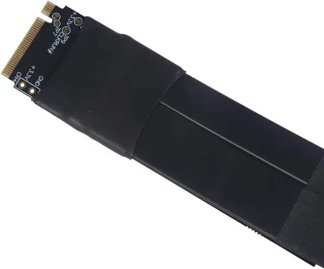 Alt view image 6 of 7 - M.2 Key M NVMe External Graphics Card Stand Bracket 32Gbs PCIe3.0x4 R43SG Docking Station for ITX STX NUC VEGA64 GTX1080ti (R43SG 25cm)