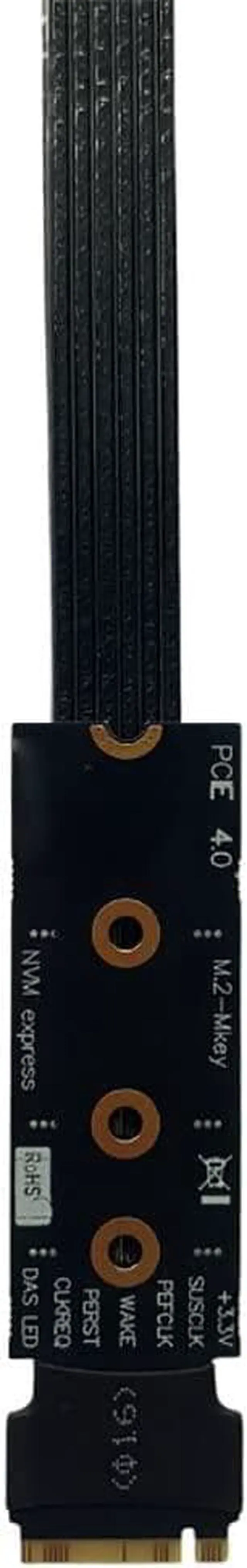 Alt view image 3 of 6 - R43SG GEN4 M.2 M-Key to PCIE X16 4.0 External Graphics Card Stand Bracket Compatible with NVME SSD NUC Host Expansion Card Graphics Dock (30cm)