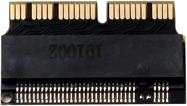 Alt view image 5 of 7 - M.2 NGFF Adapter NVMe PCI-E x4 M2 to SSD Compatible with A-pple Laptop,Mac-Book Air Pro 2013 2014 2015 A1465 A1466 A1502 A1398 (2Pcs)