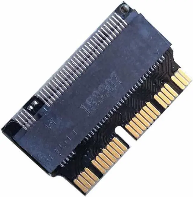 Alt view image 7 of 7 - M.2 NGFF Adapter NVMe PCI-E x4 M2 to SSD Compatible with A-pple Laptop,Mac-Book Air Pro 2013 2014 2015 A1465 A1466 A1502 A1398 (2Pcs)