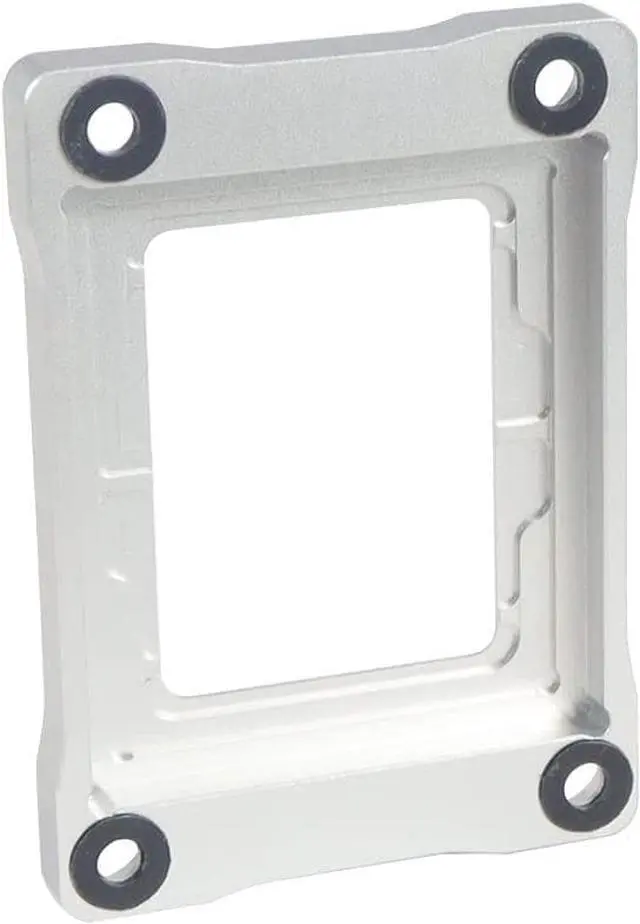 Alt view image 4 of 6 - Computer CPU Fixer Anti-Bending Buckle Bending Correction Type Anti-Fall Bracket Aluminum Alloy Compatible with Intel 12th Generation (Black)