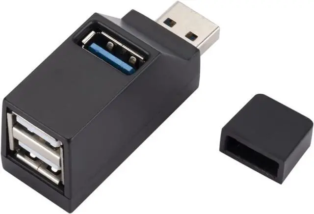 Alt view image 5 of 6 - USB HUB 3 Port Portable Extender USB2.0 3.0 Splitter High Speed Whistle HUB ??for PC Laptop Accessories (2Pcs)