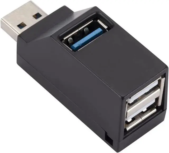 Alt view image 6 of 6 - USB HUB 3 Port Portable Extender USB2.0 3.0 Splitter High Speed Whistle HUB ??for PC Laptop Accessories (2Pcs)