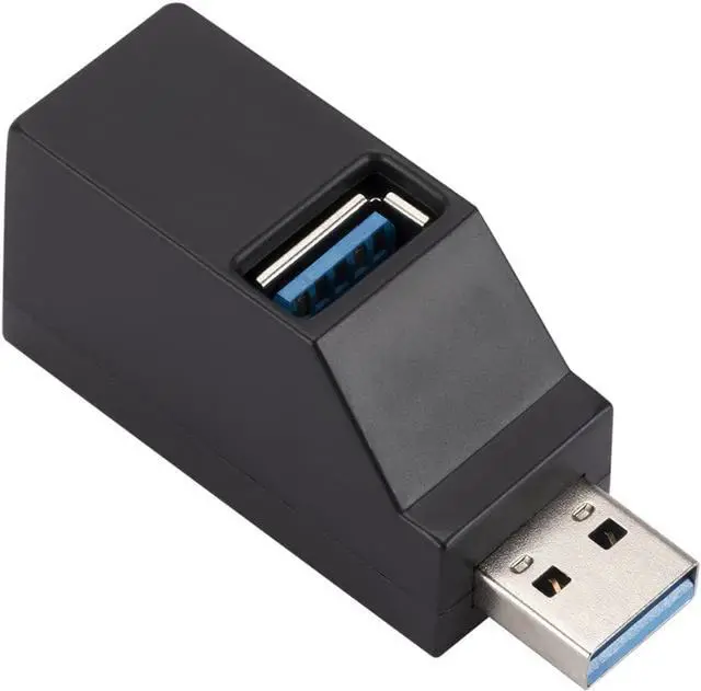 Alt view image 4 of 6 - USB HUB 3 Port Portable Extender USB2.0 3.0 Splitter High Speed Whistle HUB ??for PC Laptop Accessories (2Pcs)