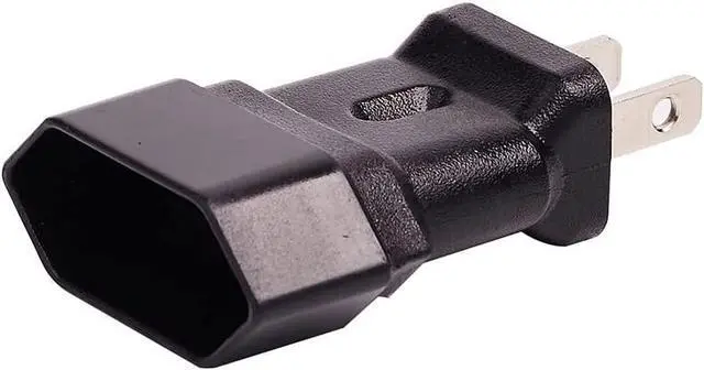 Alt view image 2 of 5 - US Outlet Converter 250V US Travel Plug Adapter Universal (EU to US plug adapter-2 holes)