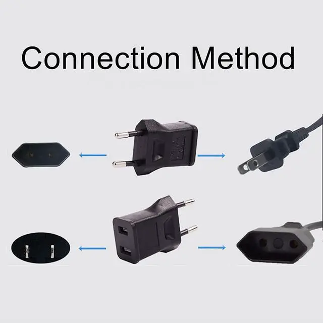 Alt view image 4 of 4 - US Outlet Converter 250V US Travel Plug Adapter Universal (US to Europe plug adapter)