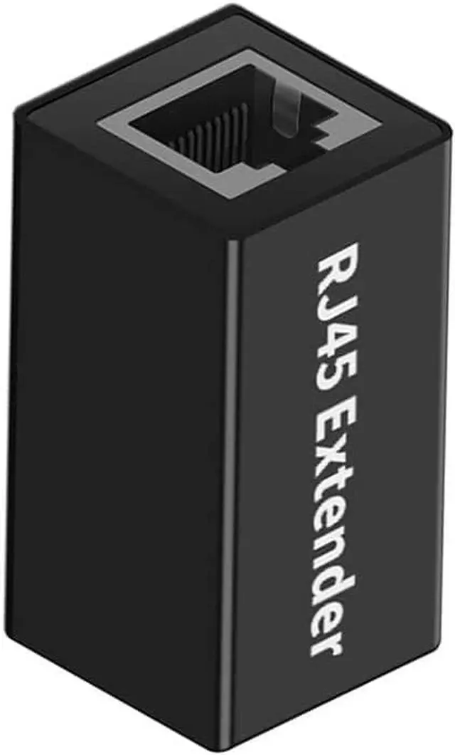 Alt view image 5 of 6 - RJ45 to RJ46 Ethernet Adapter Connectors RJ45/RJ46 Ethernet Coupler Aluminum Alloy Female to Female RJ45 Extender for CAT5E/CAT6/CAT8 Ethernet