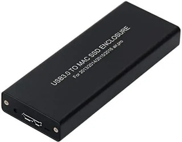 Main image of USB C 3.0 to 12+16Pin SSD Enclosure Compatible with Apple MacBook Air pro Retina 2013 2014 2015 2016 SSD A1493 A1502 (Black)