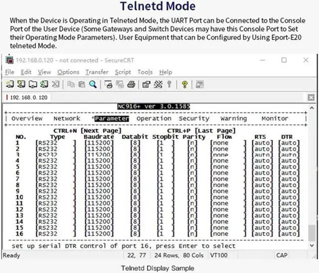 Alt view image 7 of 7 - 5/10PCS Eport-E20 Network Server Port FreeRTOS TTL Serial to Ethernet Embedded Module DHCP 3.3V DHCP TCP IP Telnet Converter MCU (5pcs)