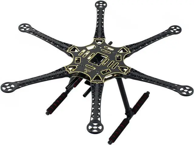 Alt view image 2 of 7 - DIY RC FPV Drone 3S-4S Hexacopter 6-axle Aircraft Kit HMF S550 528mm Frame PXI PX4 Flight Control 920KV Motor GPS FS-i6 Transmitter