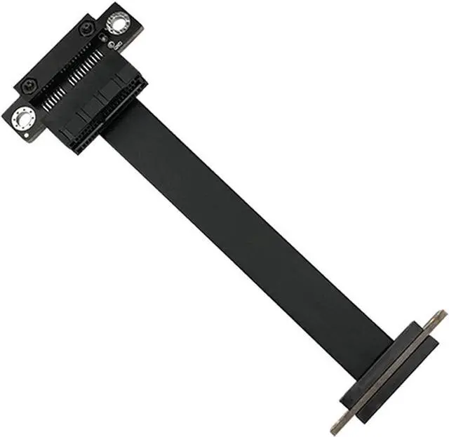 Main image of PCI-E 3.0 1x to 1x Extension Cable High Speed Universal PCI Express 1x Riser Card Ribbon Extender SHK-1X 8GB/bsp Support PCI-E 1x 4X 8X 16x (10cm,SHK-1X-9000)