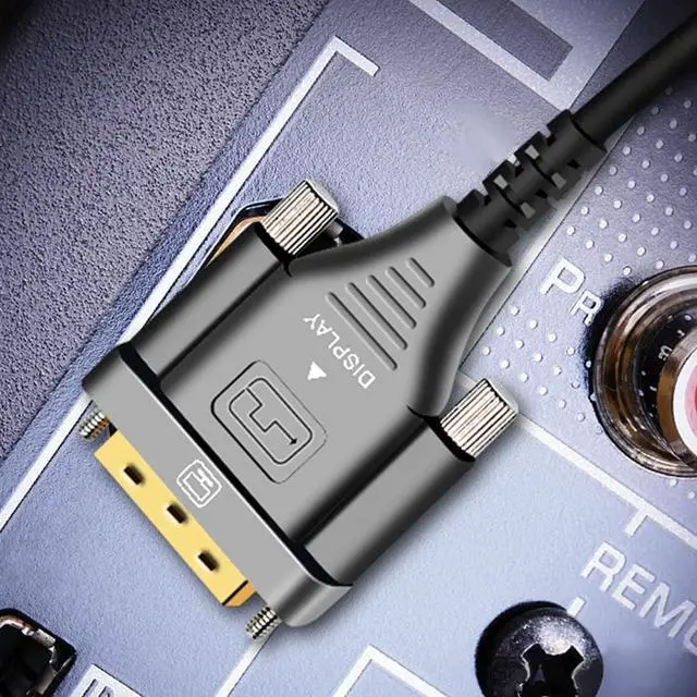 Alt view image 3 of 7 - Optical Fiber DVI to DVI Cable 2.0 18Gbps Dual Link Male to Male Digital Video Cable Gold Plated 4K 30Hz 250mW Support 3840x2160 for Gaming, DVD, Laptop,PS4, HDTV and Projector (20M)