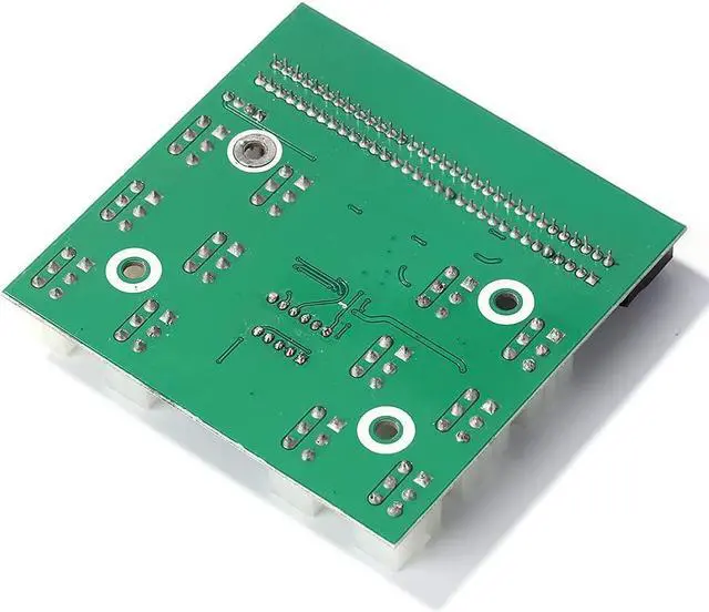 Alt view image 6 of 7 - PCI-E 64Pin to 12x 6Pin 12V Power Supply Breakout Board Adapter Converter for Ethereum BTC Antminer Miner Mining HP Server PSU GPU