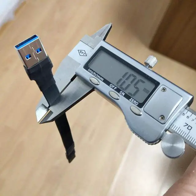 Alt view image 7 of 7 - ADT-LINK USB 3.1 Extension Adapter Cable Male and Female Type-c to Type-e Data Cable 10G/BPS for ITX Motherboard Built-in USB Device (25cm,T5T-F6B)