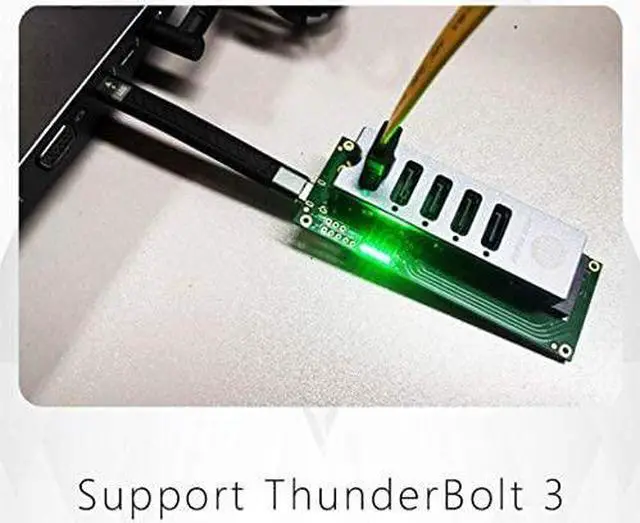 Alt view image 6 of 6 - JEYI M.2 NVME M Key PCI-E 3.0 to 5 Ports SATA 3 Expansion Card 16G JMB585 Chip SATA Disk Array Card Support M. 2 Nvme PCI-E SSD for Raid ThunderBolt3