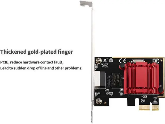 Alt view image 7 of 7 - diewu TXA089 PCI-E Single Port Gigabit Ethernet Card Ethernet 10/100/1000Mbps RJ45 PCIe LAN Network Adapter Card PXE Boot for Desktop PC/Server/Workstation