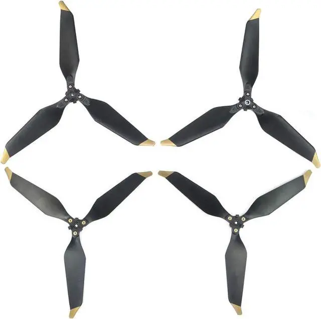 Main image of 2 Pairs Quick Release Foldable Carbon Fiber Propeller 8331F Plastic 3 Leaf Props Drone Replacement Low-Noise Paddle Compatible for Mavic PRO Platinum