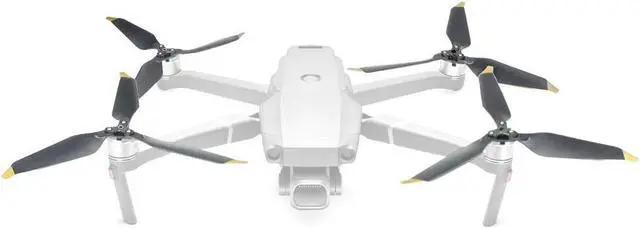 Alt view image 2 of 7 - 2 Pairs Quick Release Foldable Carbon Fiber Propeller 8331F Plastic 3 Leaf Props Drone Replacement Low-Noise Paddle Compatible for Mavic PRO Platinum