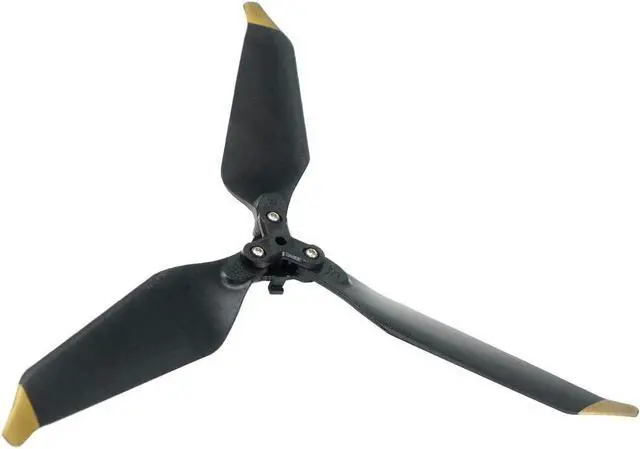 Alt view image 3 of 7 - 2 Pairs Quick Release Foldable Carbon Fiber Propeller 8331F Plastic 3 Leaf Props Drone Replacement Low-Noise Paddle Compatible for Mavic PRO Platinum