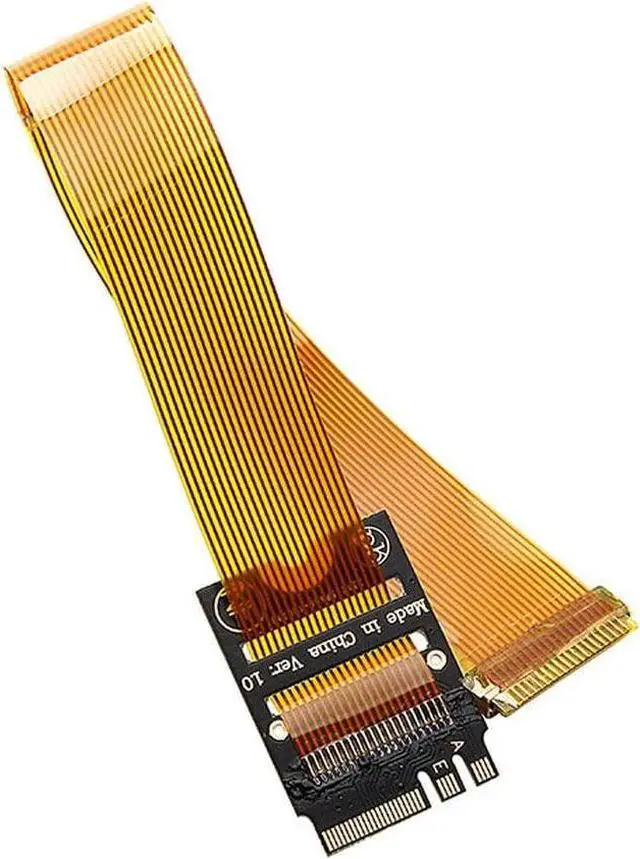 Alt view image 2 of 6 - M.2 (NGFF) Key A+E Adapter Cable Free Drive BCM943224PCIEBT2 BCM94331CSAX BCM94360CS2 to A + E Key Extension Adapter Card (10cm)
