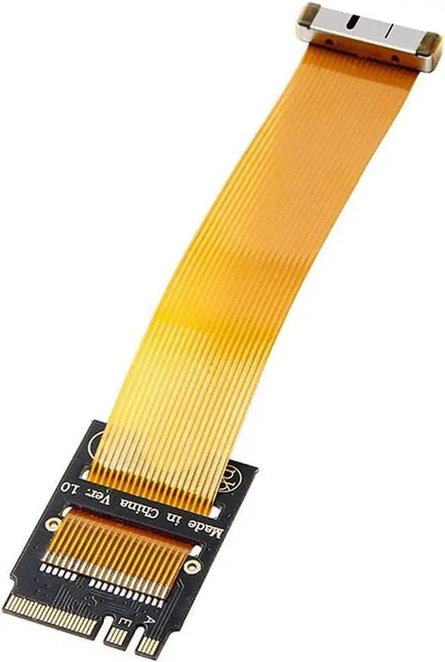 Main image of M.2 (NGFF) Key A+E Adapter Cable Free Drive BCM943224PCIEBT2 BCM94331CSAX BCM94360CS2 to A + E Key Extension Adapter Card (10cm)