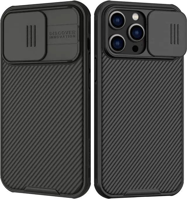 Main image of Nillkin for iPhone 14 Pro Max Case with Slide Camera Cover [Lens Protection] CamShield Pro Anti-Scratch & Shockproof Protective Phone Case for iPhone 14 Pro Max 6.7 inch - Black