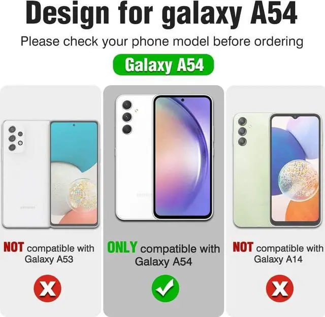 Alt view image 2 of 7 - Nillkin for Samsung Galaxy A54 5G Case, Frosted Shield Pro Ultra Thin Phone Case for Samsung A54 Military Grade Shockproof Anti-Scratch & Slip Dual Layer Tough Case for Galaxy A54 case Black