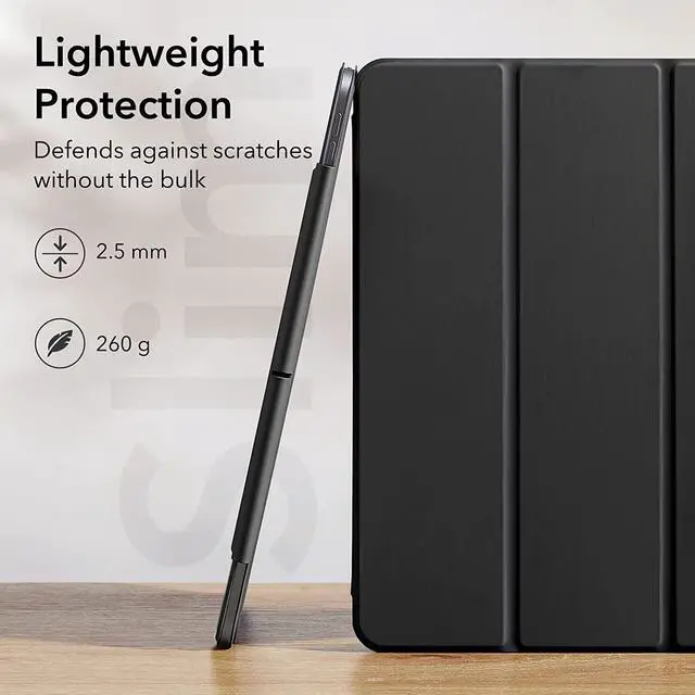 Alt view image 6 of 7 - ESR for iPad Pro 11 Inch Case, iPad 11 Pro Case (2022/2021/2020, 4th/3rd/2nd Generation), Convenient Magnetic Attachment, 2-Way Stand, Full Pencil 2 Support, Rebound Magnetic Case, Black