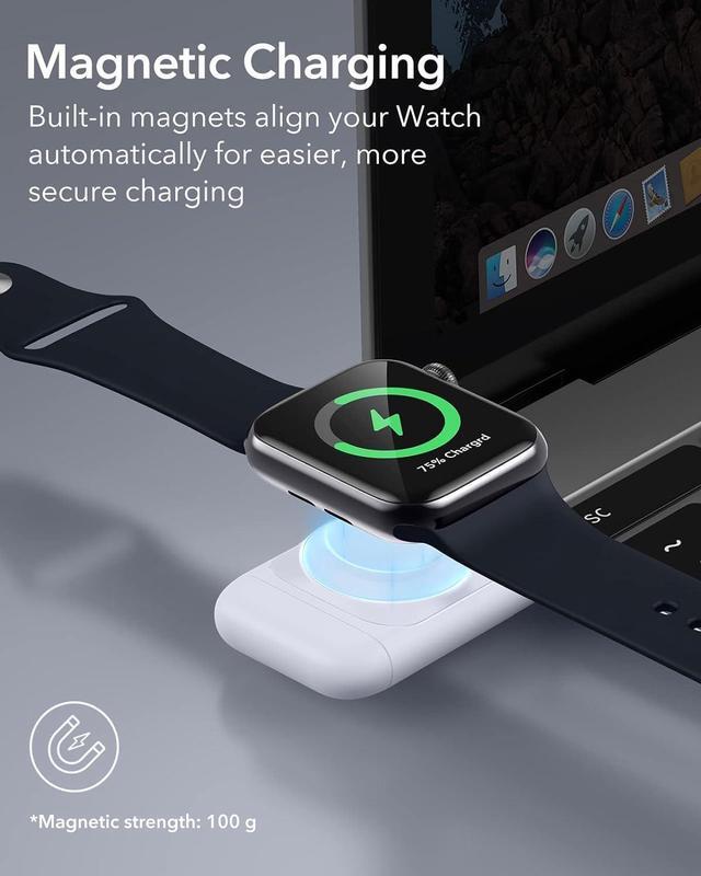 Alt view image 6 of 7 - 65W 4-in-1 GaN Wireless Charging Station(5-in-1 Stand), Designed for MagSafe Charger Stand, Magnetic Wireless Charger for iPhone 15/14/13, AirPods Pro/3/2, and USB A/C Devices, White